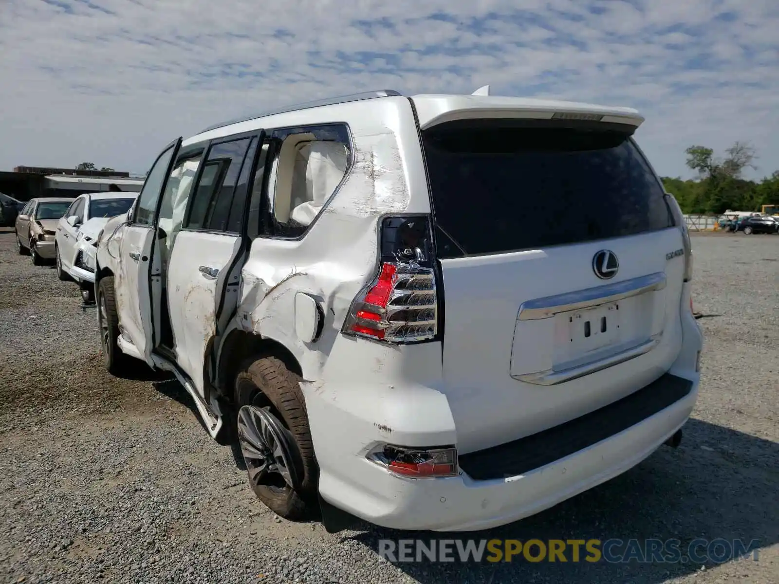 3 Photograph of a damaged car JTJGM7BX0M5270700 LEXUS GX 2021