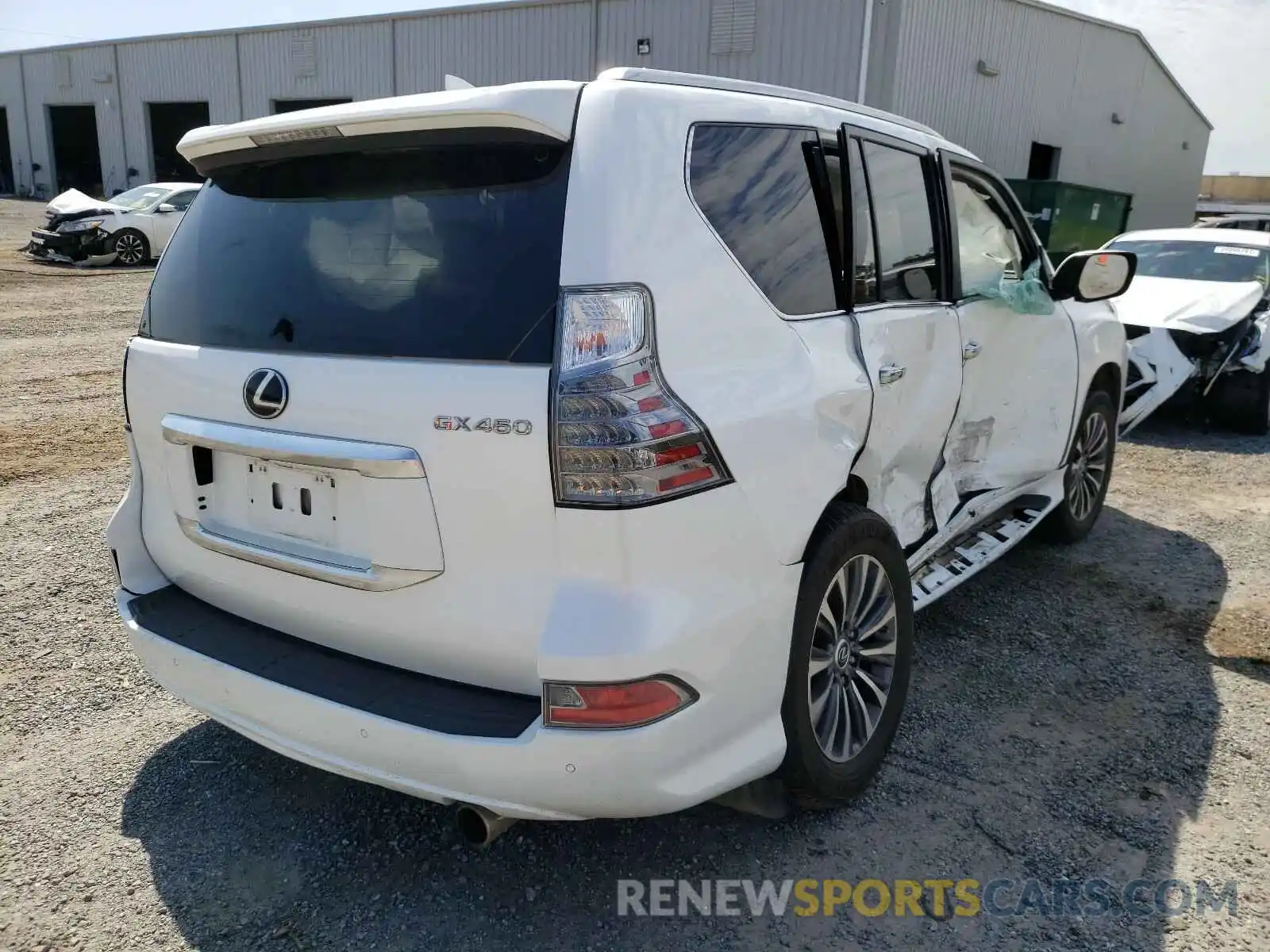 4 Photograph of a damaged car JTJGM7BX0M5270700 LEXUS GX 2021