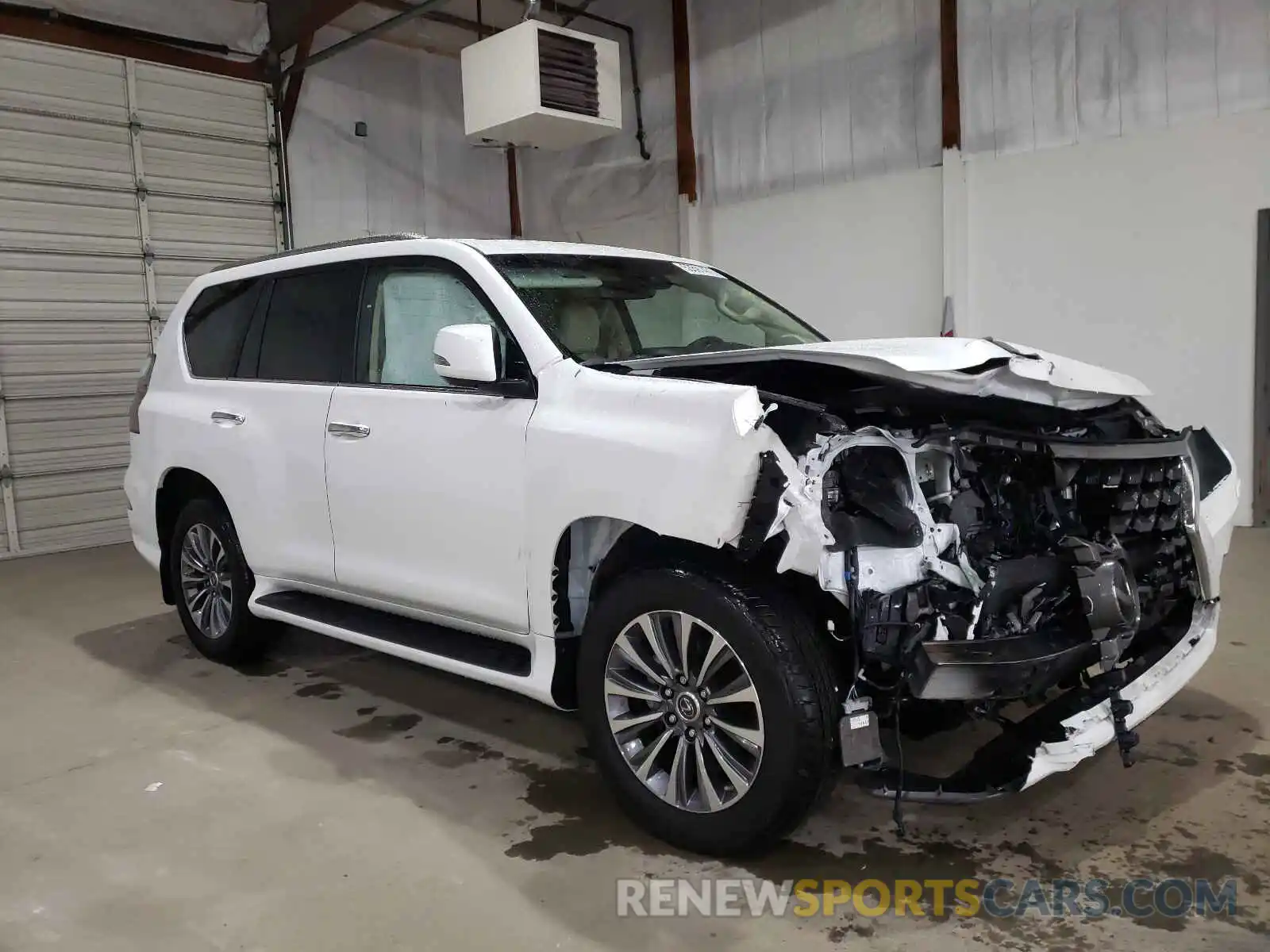 1 Photograph of a damaged car JTJGM7BX0M5282944 LEXUS GX 2021