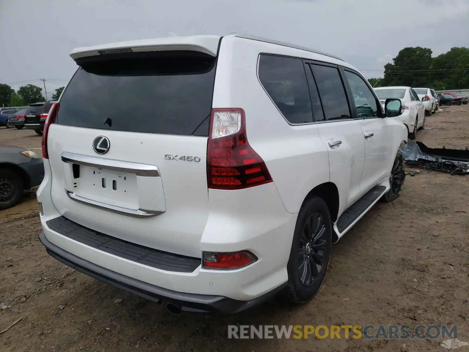 4 Photograph of a damaged car JTJGM7BX1M5273766 LEXUS GX 2021