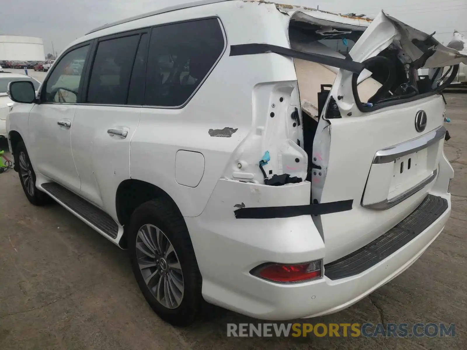 3 Photograph of a damaged car JTJGM7BX2M5272061 LEXUS GX 2021