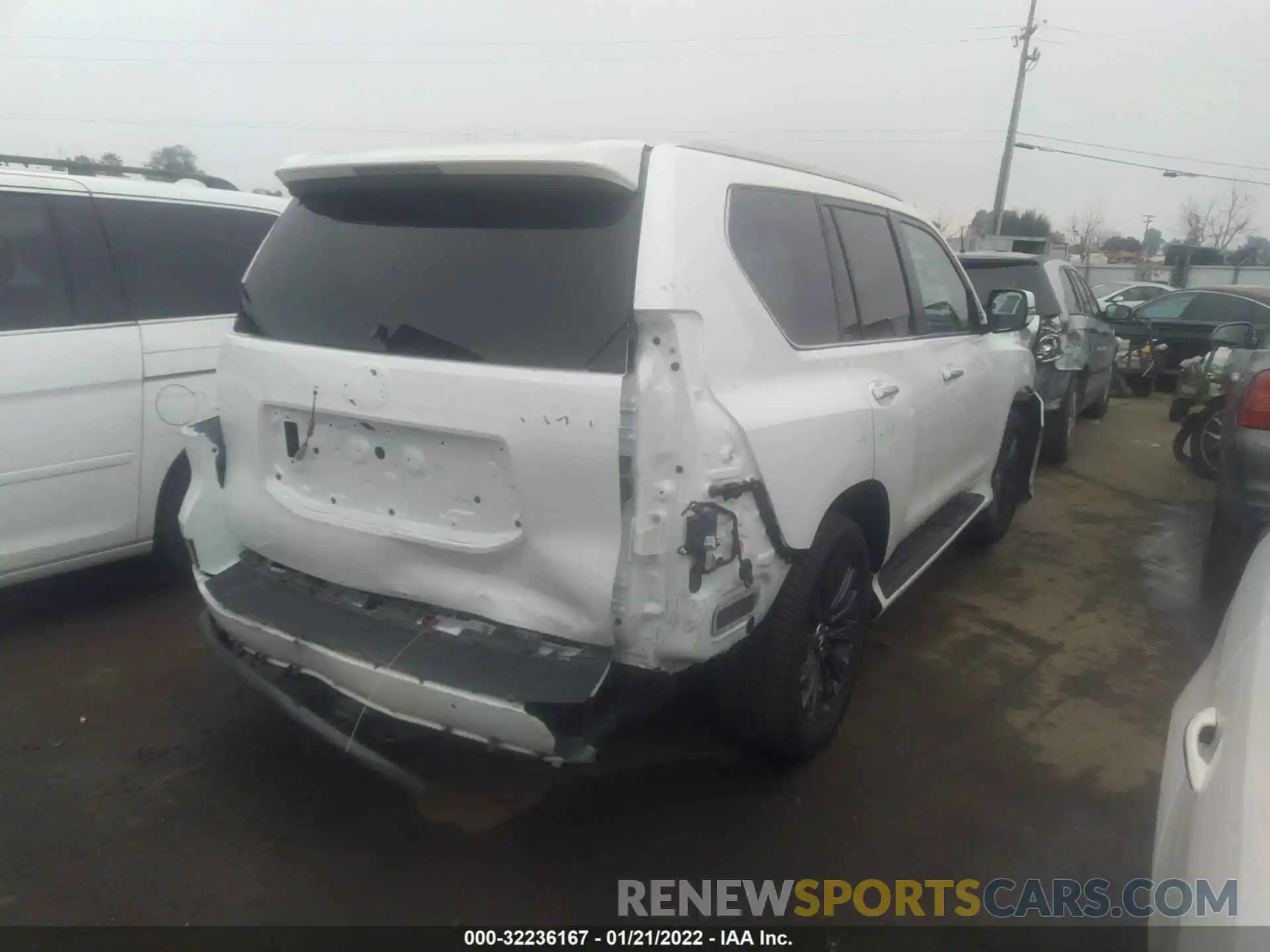 4 Фотография поврежденного автомобиля JTJGM7BX4M5286303 LEXUS GX 2021