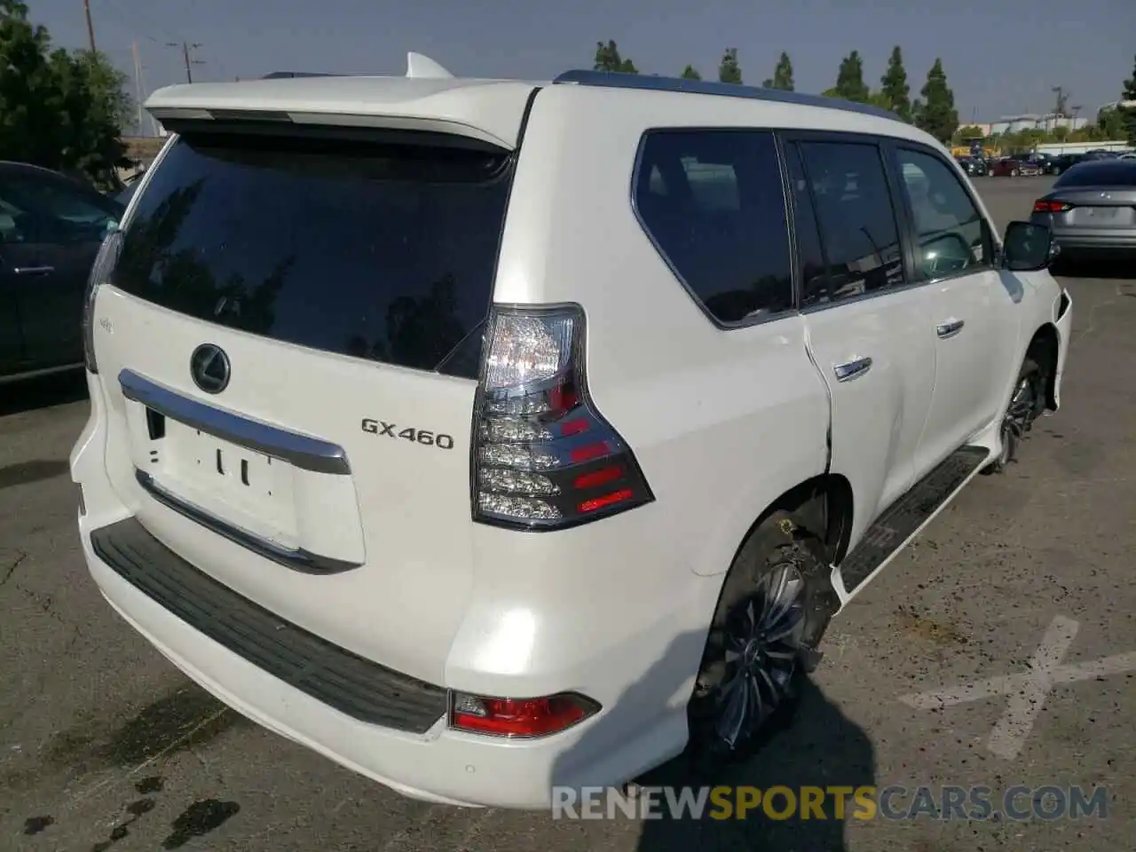 4 Photograph of a damaged car JTJGM7BX4M5304265 LEXUS GX 2021