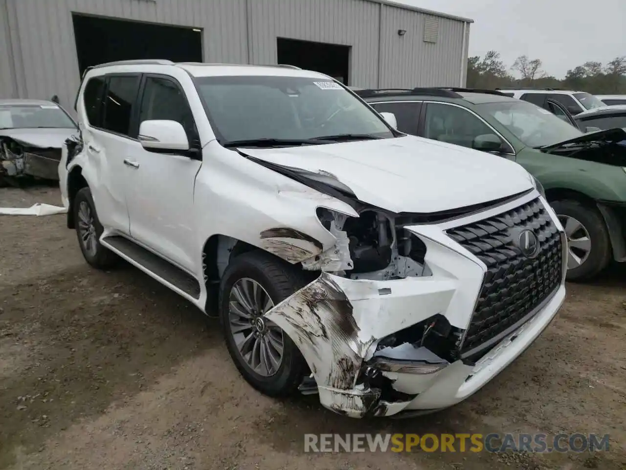 1 Photograph of a damaged car JTJGM7BX5M5293258 LEXUS GX 2021