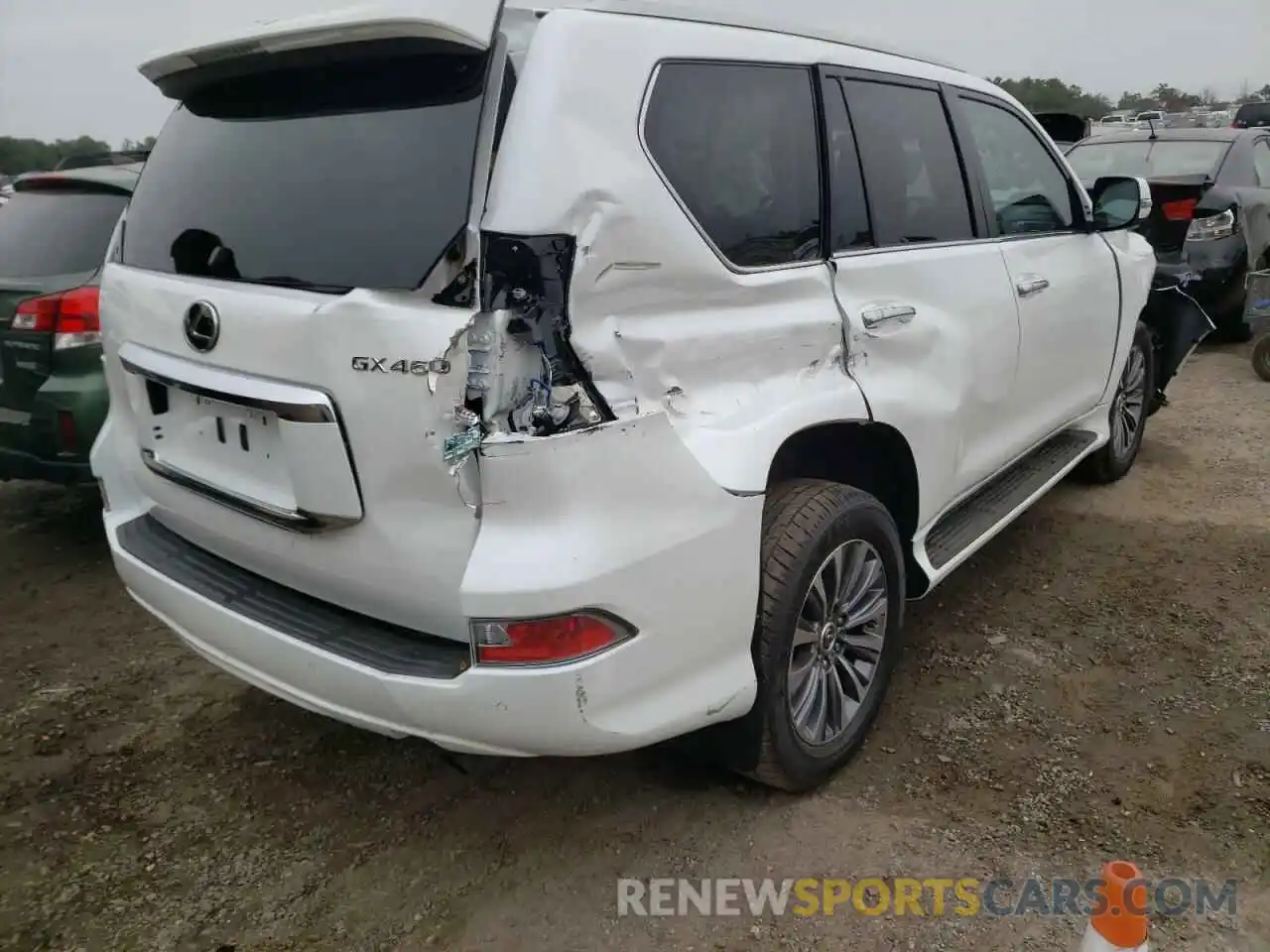 4 Photograph of a damaged car JTJGM7BX5M5293258 LEXUS GX 2021