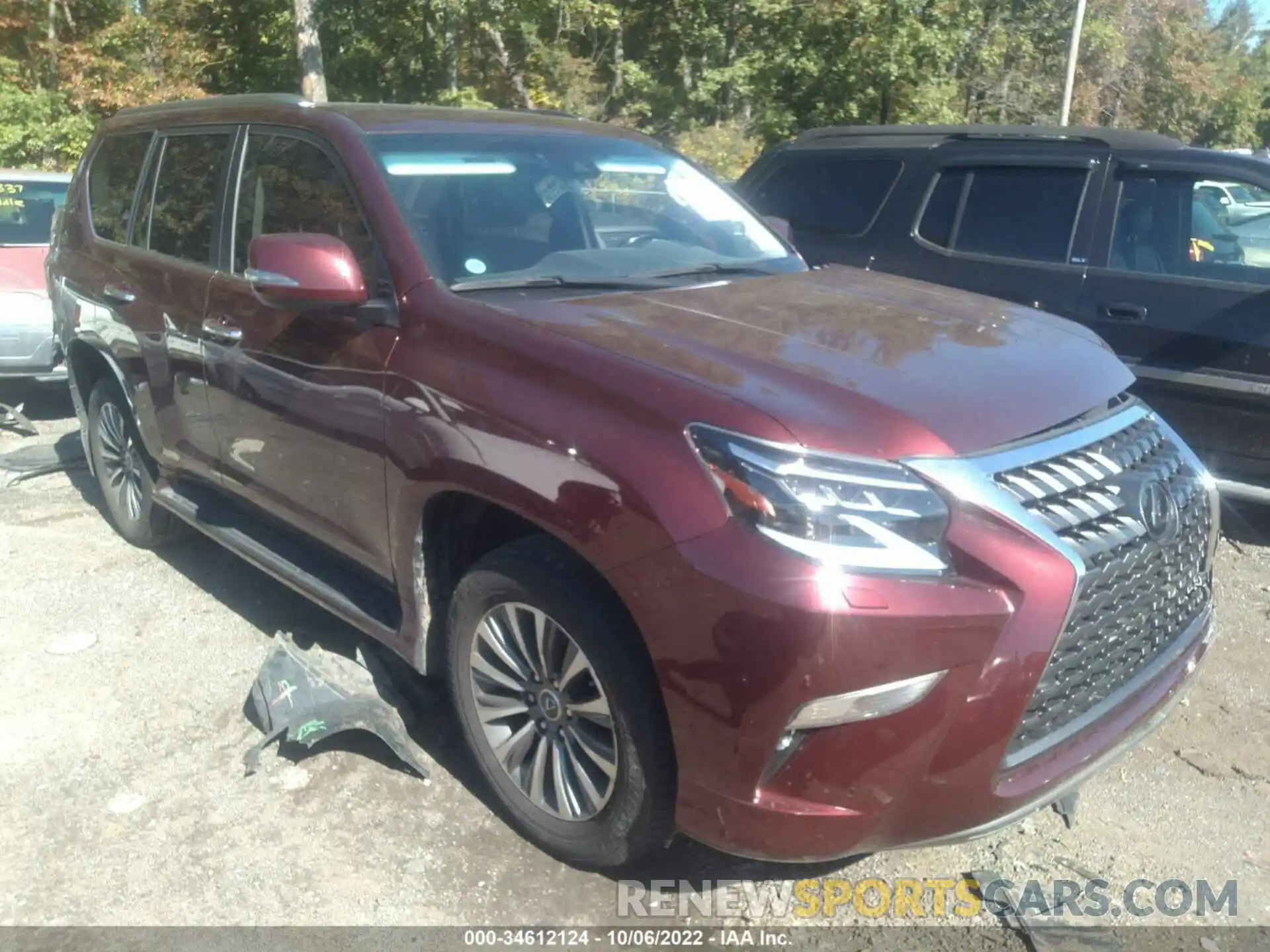 1 Фотография поврежденного автомобиля JTJGM7BX6M5270037 LEXUS GX 2021