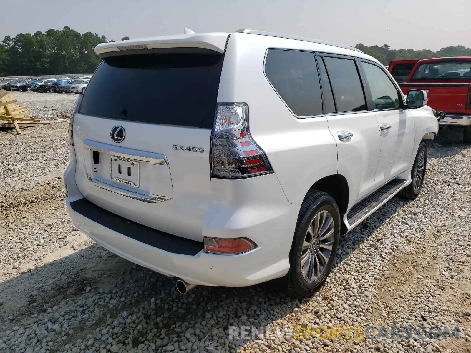 4 Фотография поврежденного автомобиля JTJGM7BX9M5272817 LEXUS GX 2021