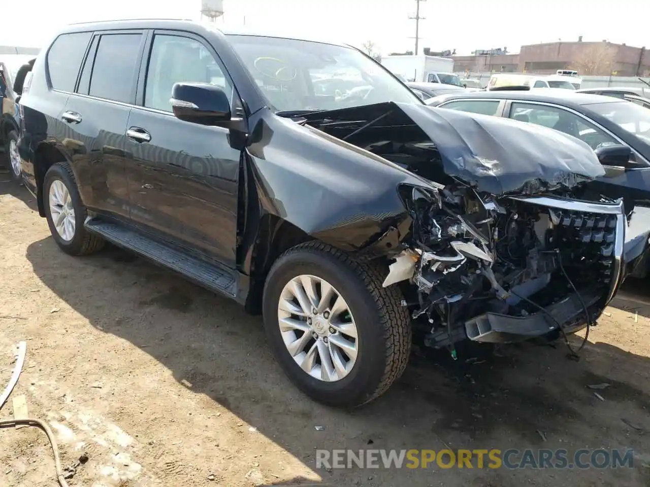 1 Photograph of a damaged car JTJAM7BX2N5306779 LEXUS GX 2022