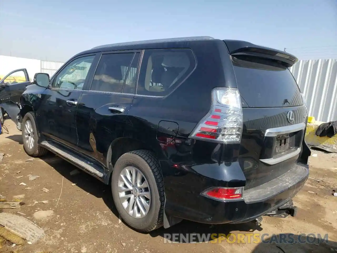 3 Фотография поврежденного автомобиля JTJAM7BX2N5306779 LEXUS GX 2022