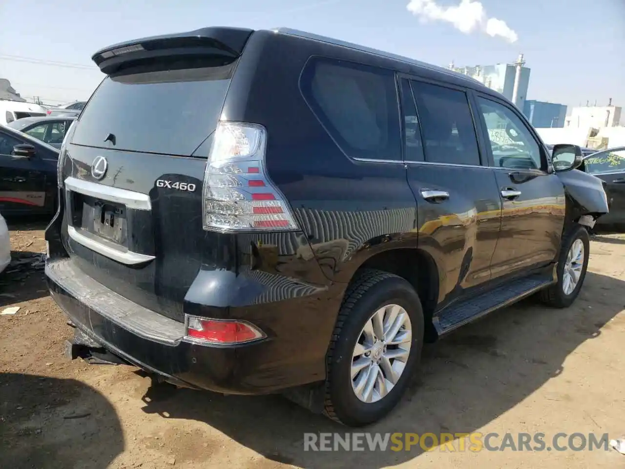 4 Фотография поврежденного автомобиля JTJAM7BX2N5306779 LEXUS GX 2022