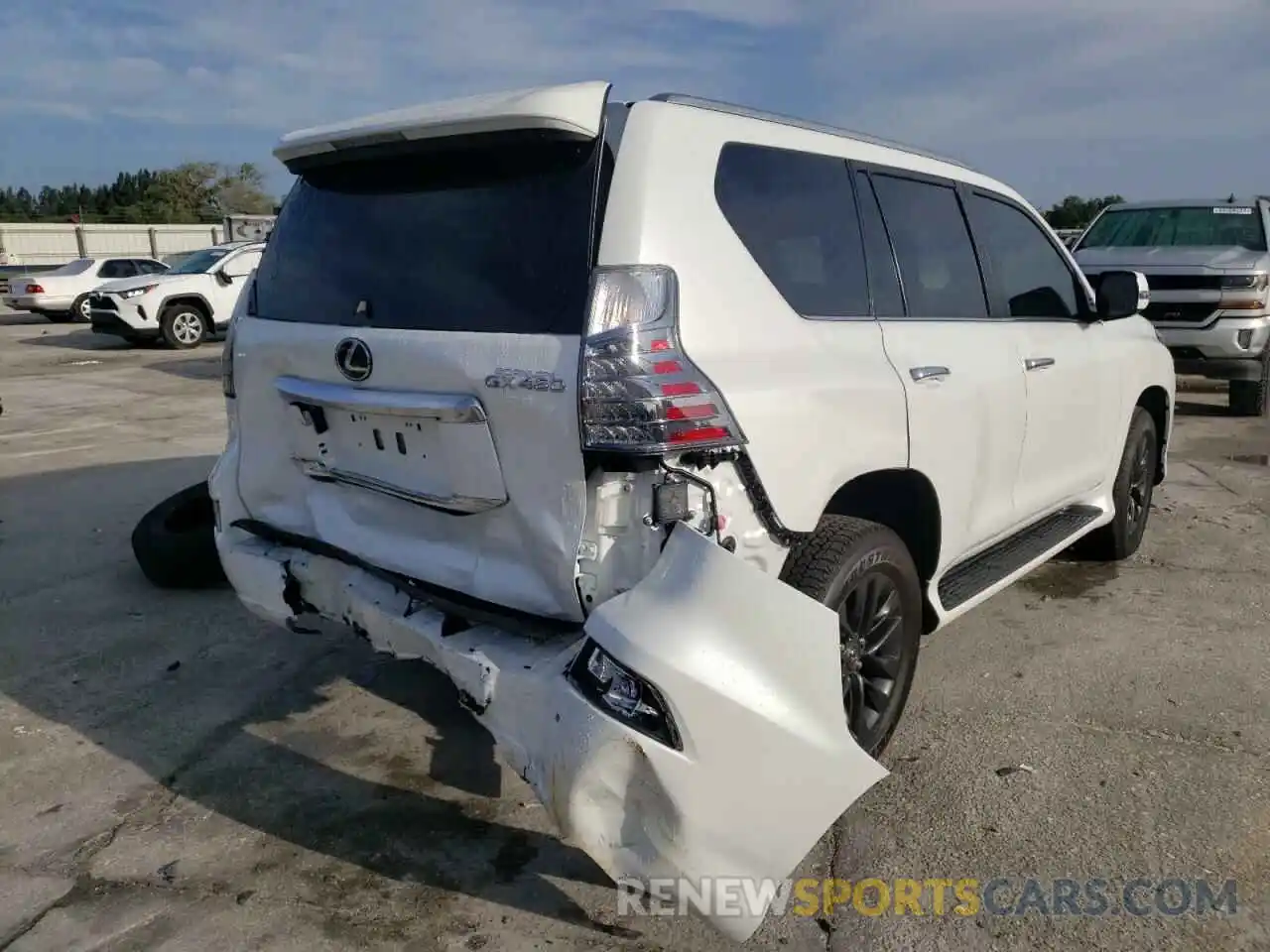 4 Photograph of a damaged car JTJAM7BX2N5312842 LEXUS GX 2022