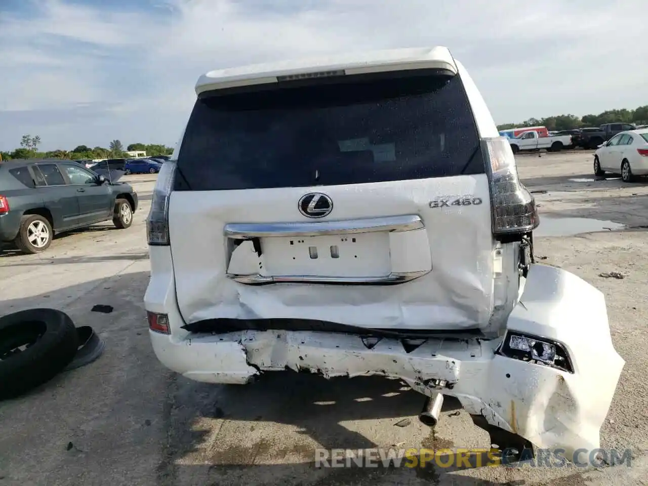 9 Photograph of a damaged car JTJAM7BX2N5312842 LEXUS GX 2022