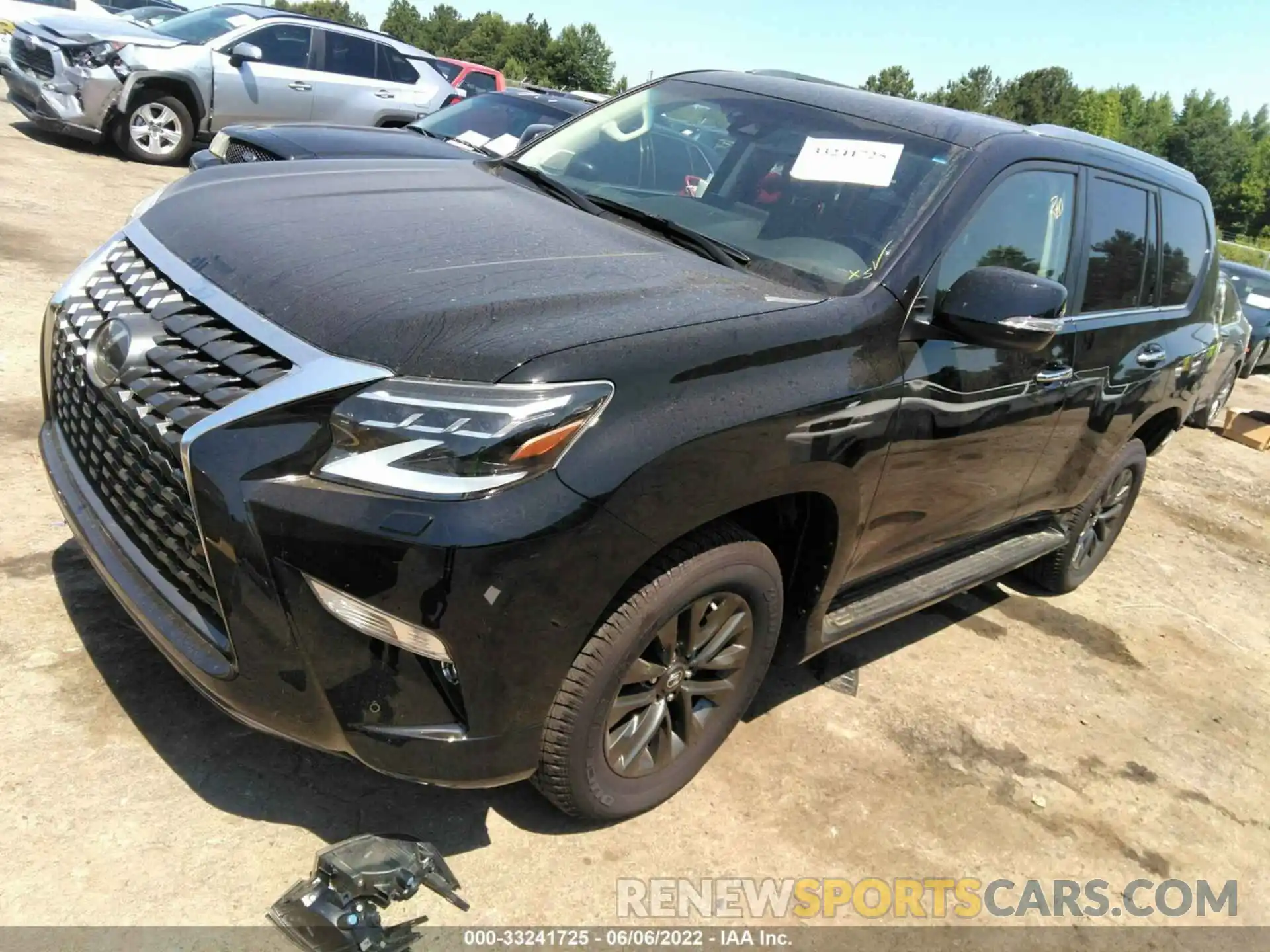 2 Photograph of a damaged car JTJAM7BX3N5316429 LEXUS GX 2022