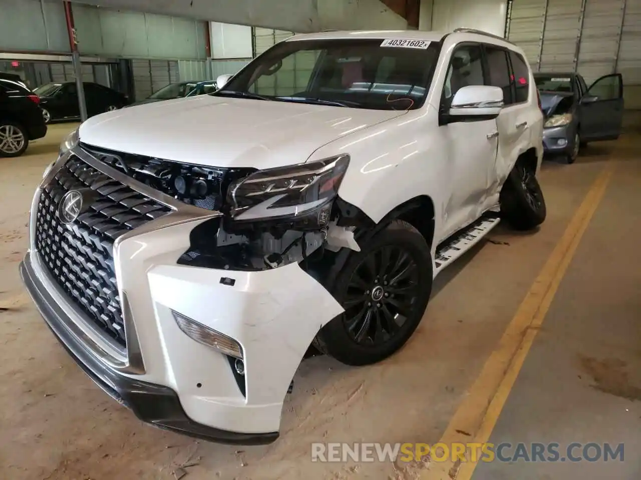 2 Photograph of a damaged car JTJAM7BX3N5318665 LEXUS GX 2022