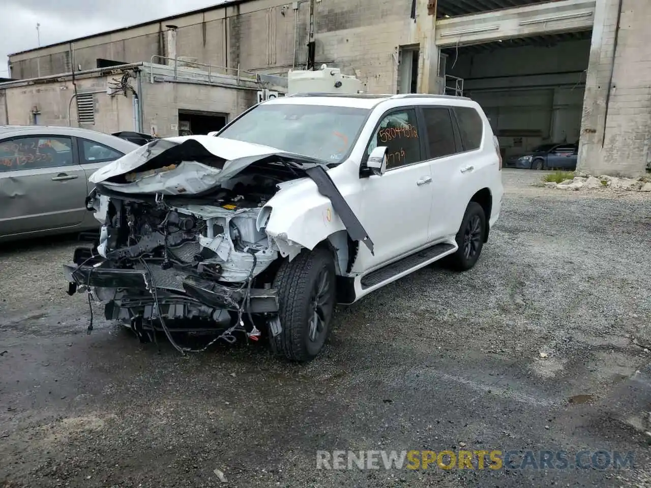 2 Photograph of a damaged car JTJAM7BX4N5325141 LEXUS GX 2022