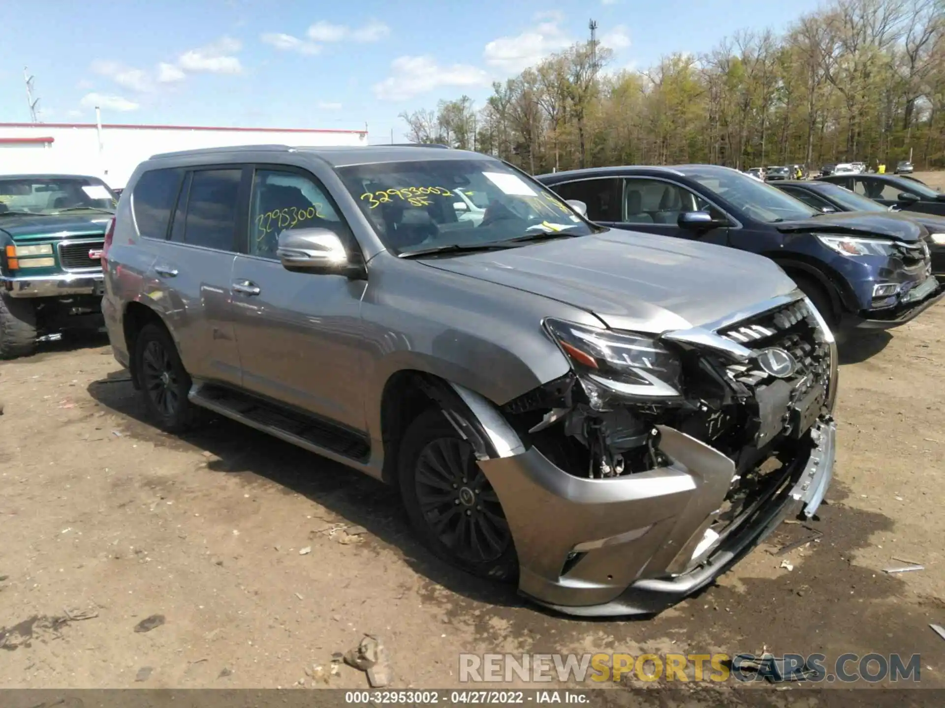 1 Фотография поврежденного автомобиля JTJAM7BX5N5309191 LEXUS GX 2022