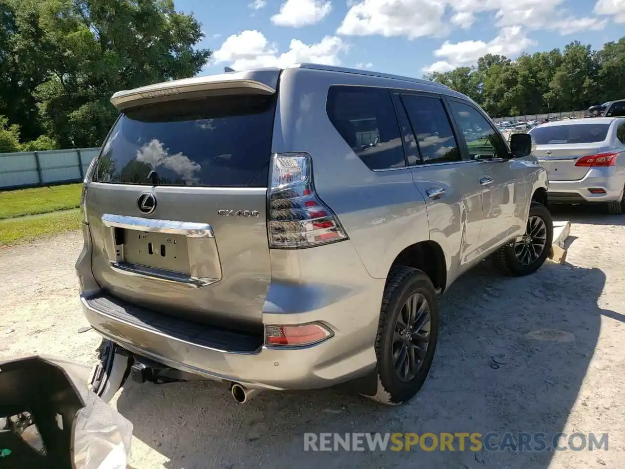 4 Фотография поврежденного автомобиля JTJAM7BX6N5306929 LEXUS GX 2022