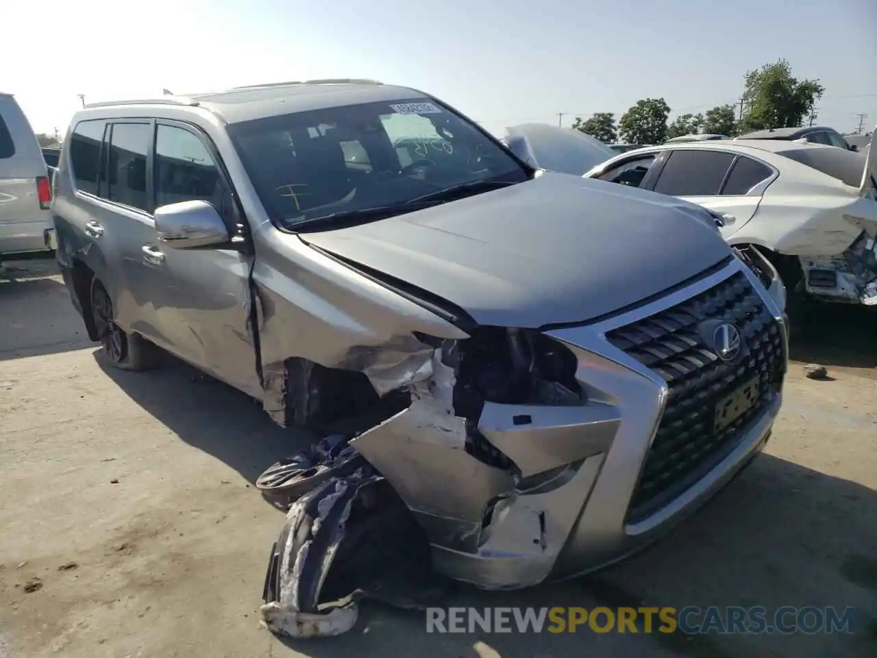 1 Photograph of a damaged car JTJAM7BX6N5307661 LEXUS GX 2022