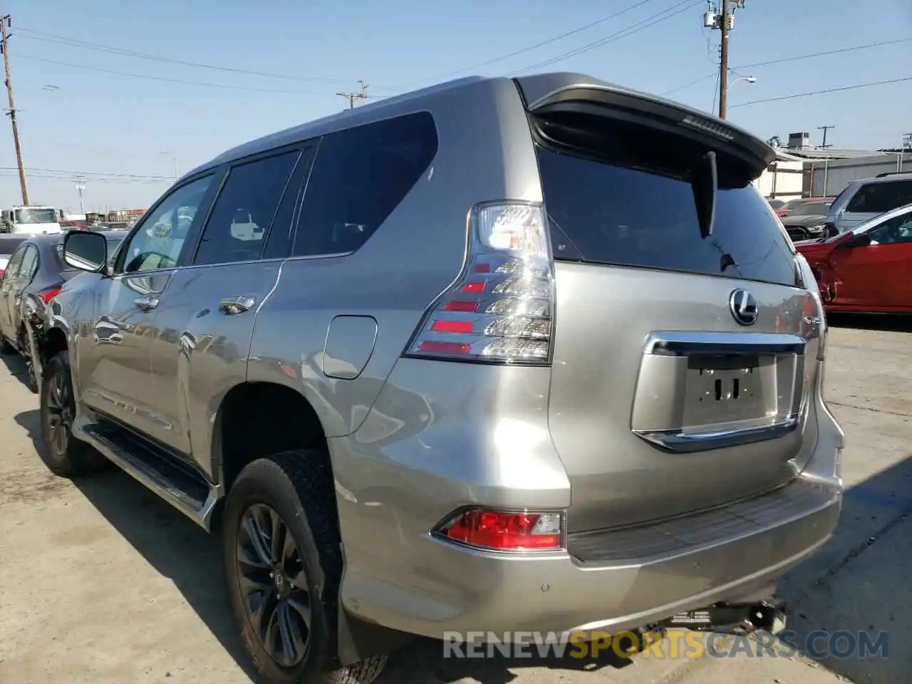 3 Photograph of a damaged car JTJAM7BX6N5307661 LEXUS GX 2022