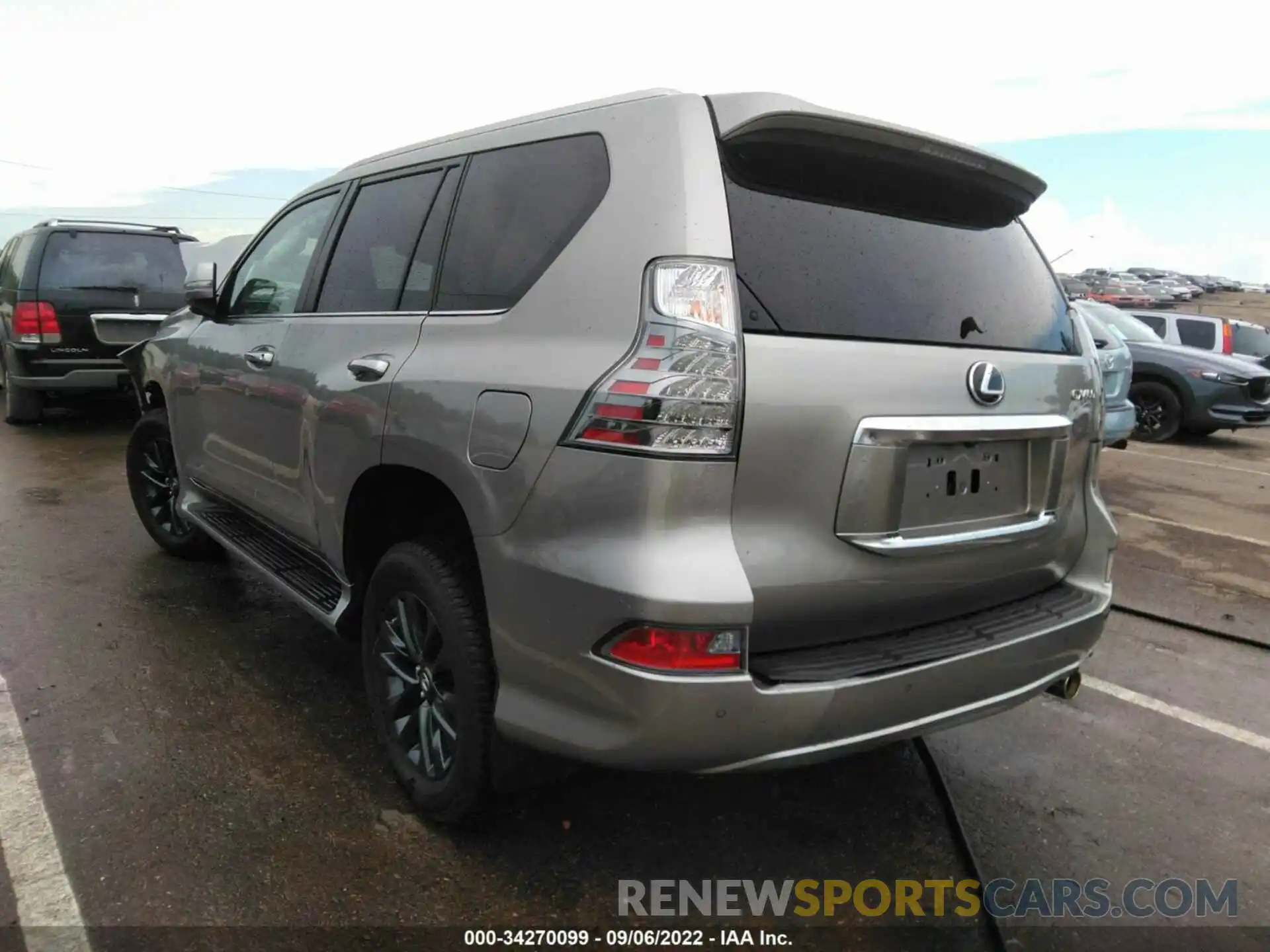 3 Фотография поврежденного автомобиля JTJAM7BX6N5321933 LEXUS GX 2022