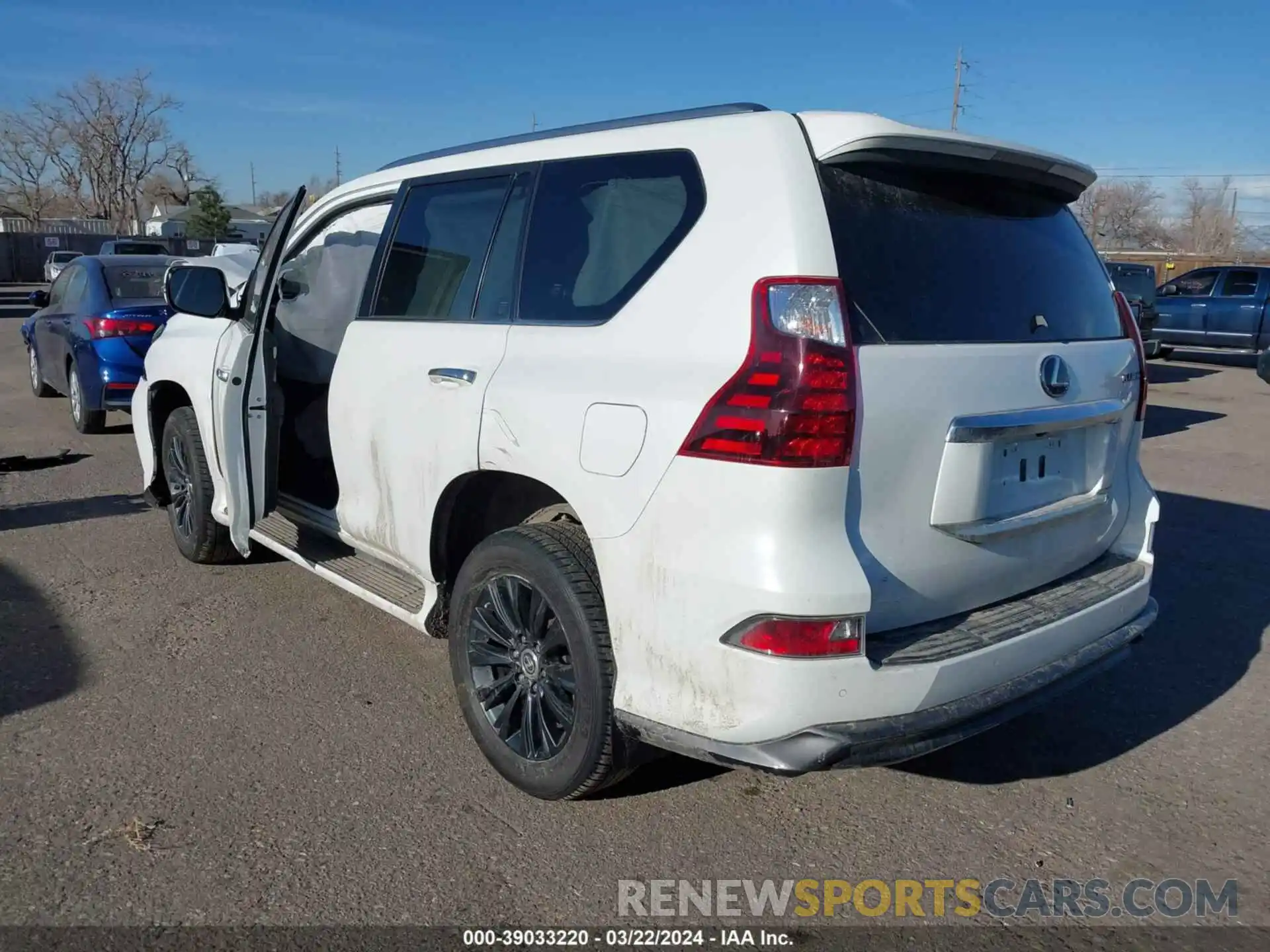 3 Photograph of a damaged car JTJAM7BX6N5325657 LEXUS GX 2022