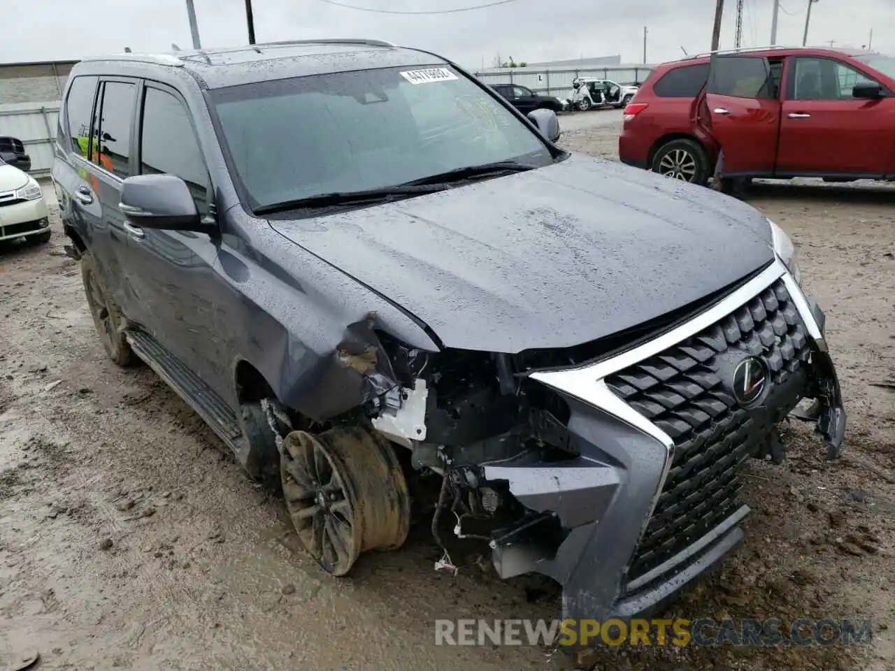 1 Photograph of a damaged car JTJAM7BX7N5313002 LEXUS GX 2022