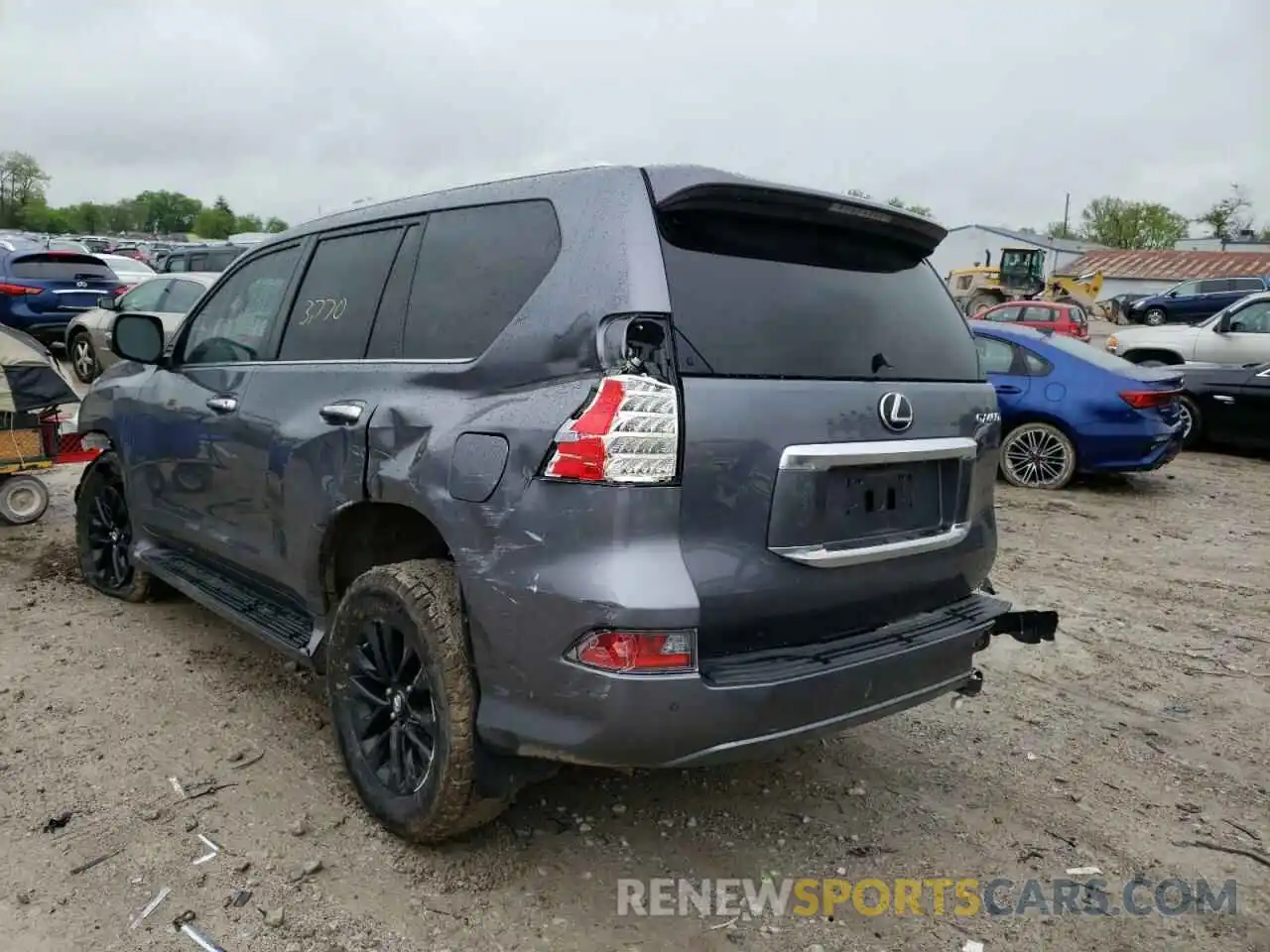 3 Photograph of a damaged car JTJAM7BX7N5313002 LEXUS GX 2022