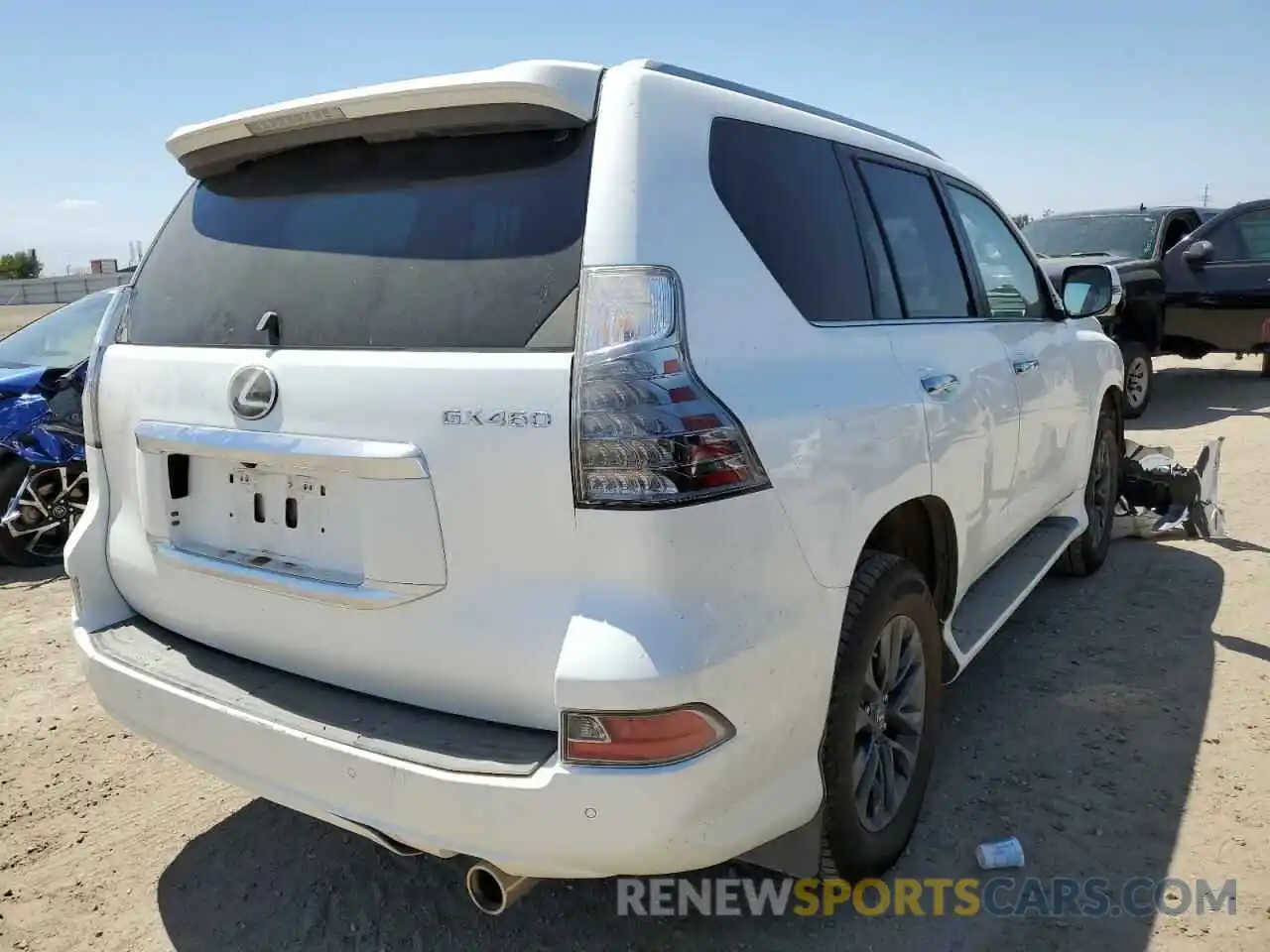 4 Photograph of a damaged car JTJAM7BX7N5330320 LEXUS GX 2022