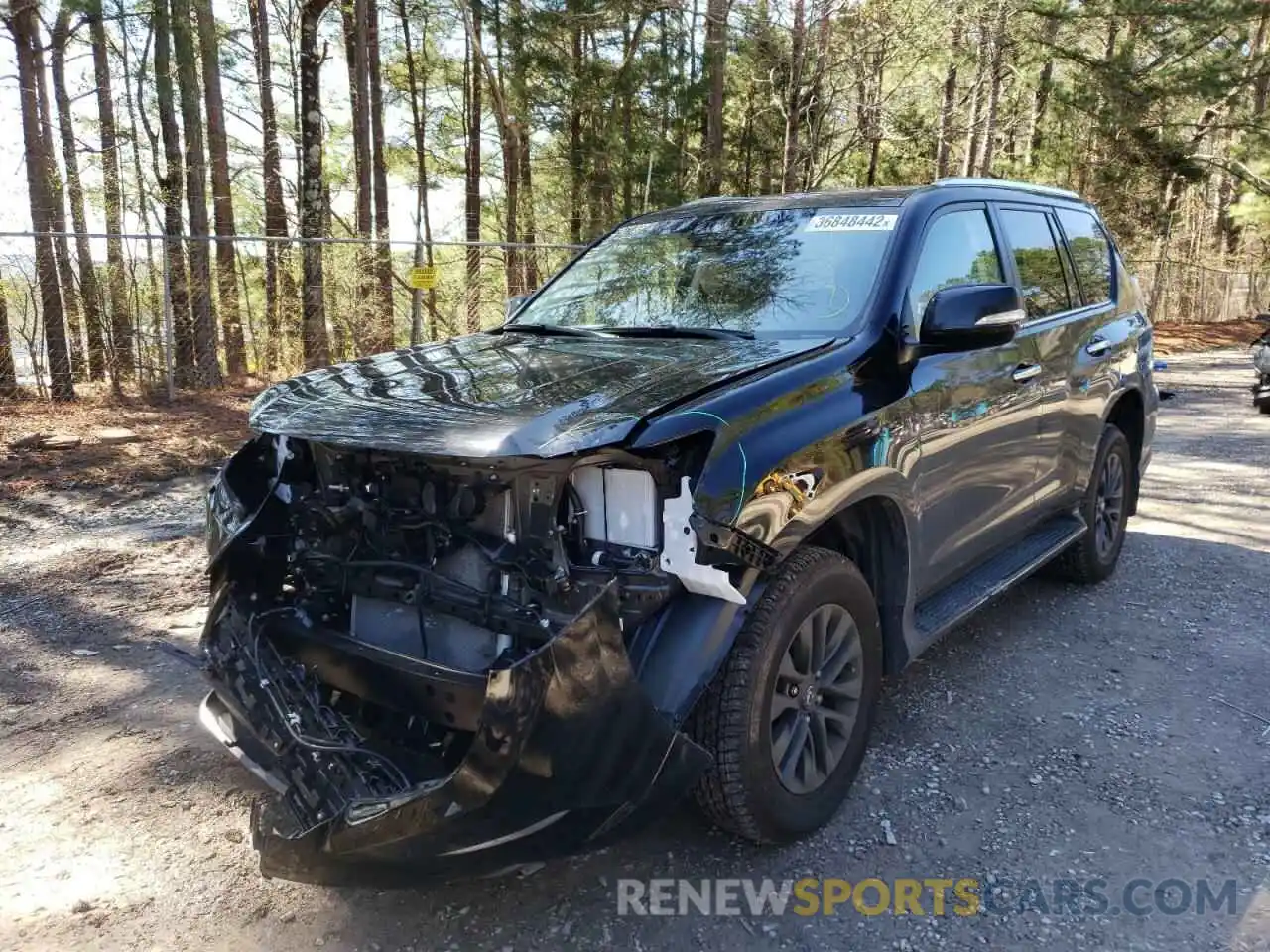 2 Photograph of a damaged car JTJAM7BX9N5309744 LEXUS GX 2022