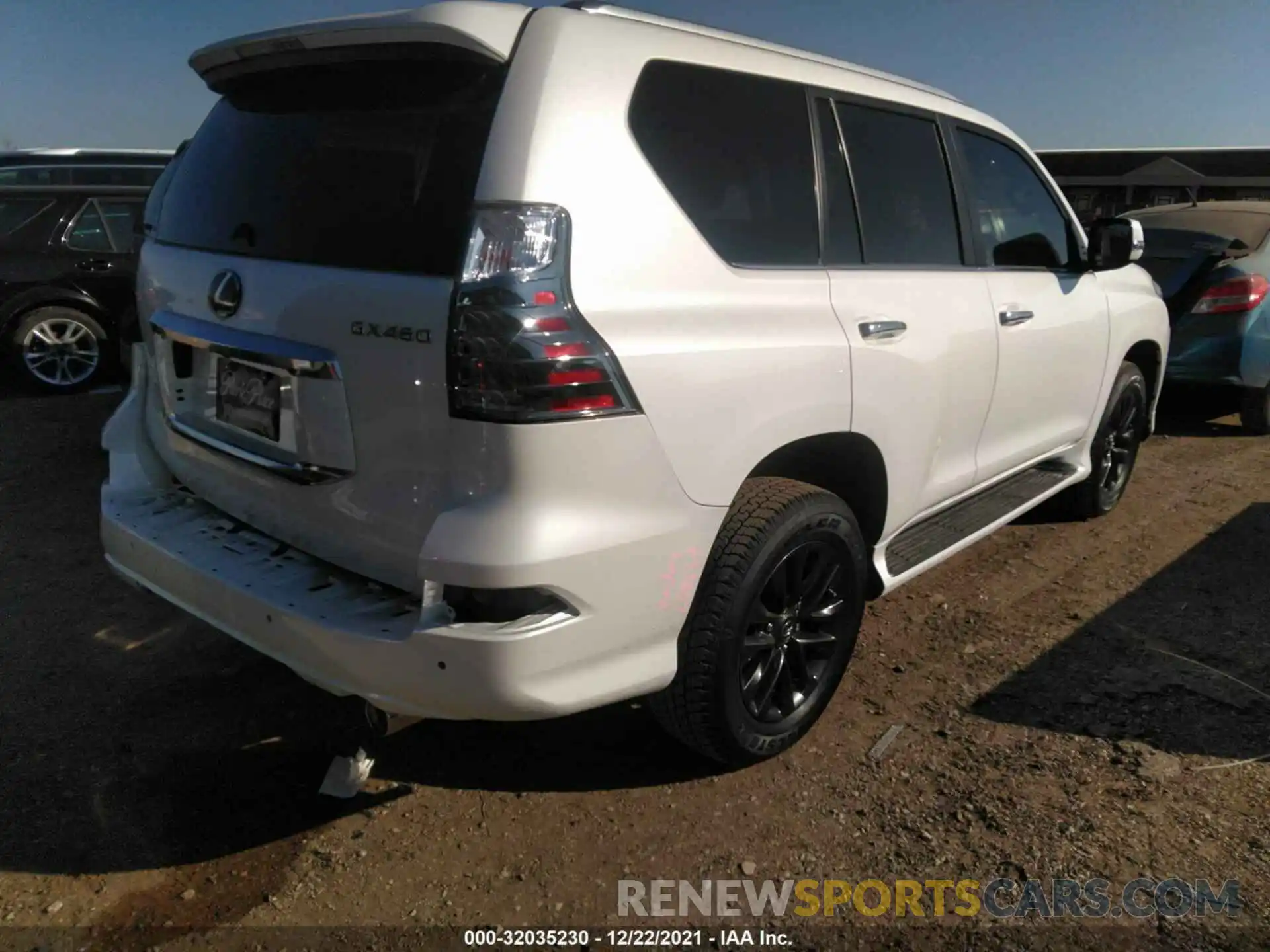 4 Фотография поврежденного автомобиля JTJAM7BXXN5307176 LEXUS GX 2022