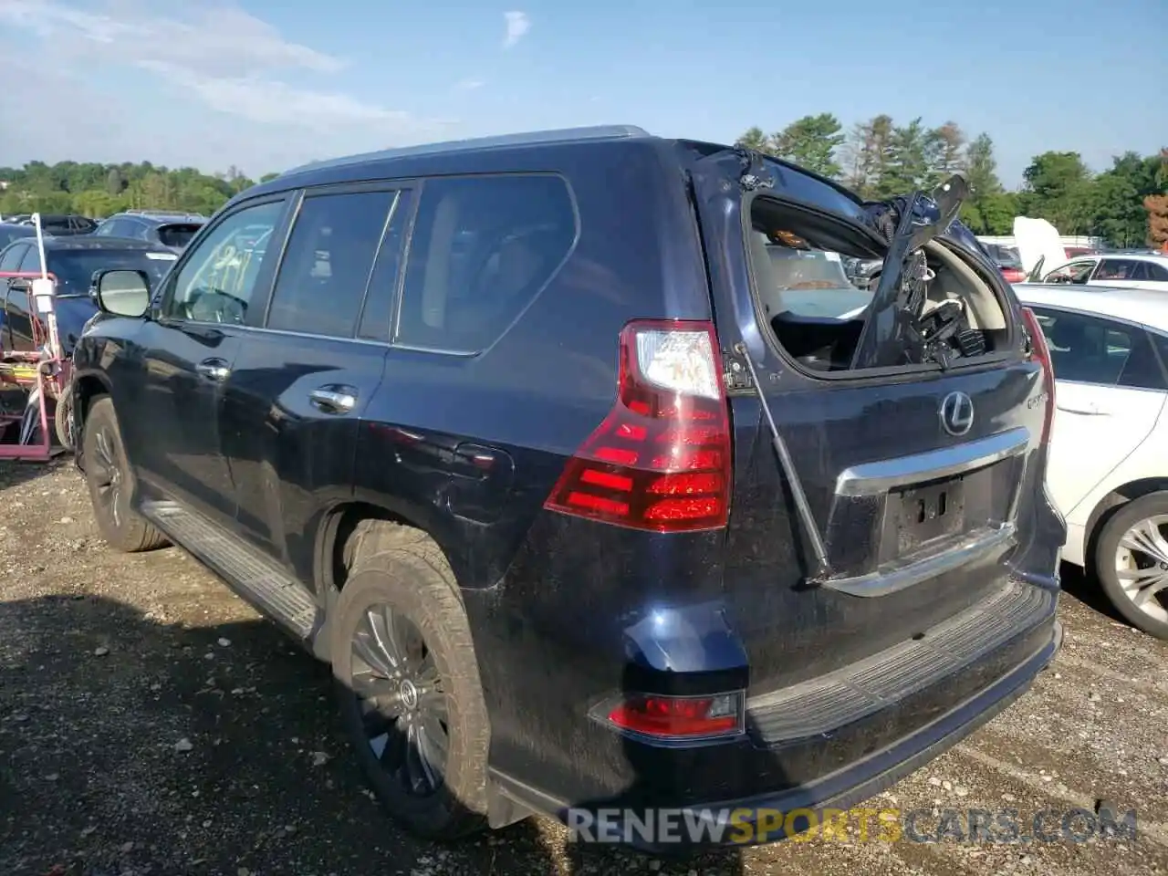 3 Photograph of a damaged car JTJAM7BXXN5312345 LEXUS GX 2022