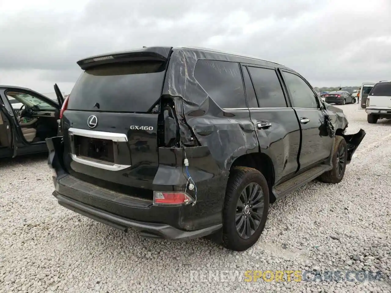 4 Фотография поврежденного автомобиля JTJAM7BXXN5317576 LEXUS GX 2022