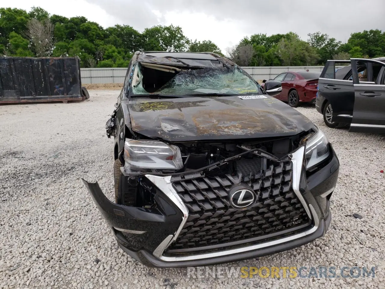 9 Photograph of a damaged car JTJAM7BXXN5317576 LEXUS GX 2022