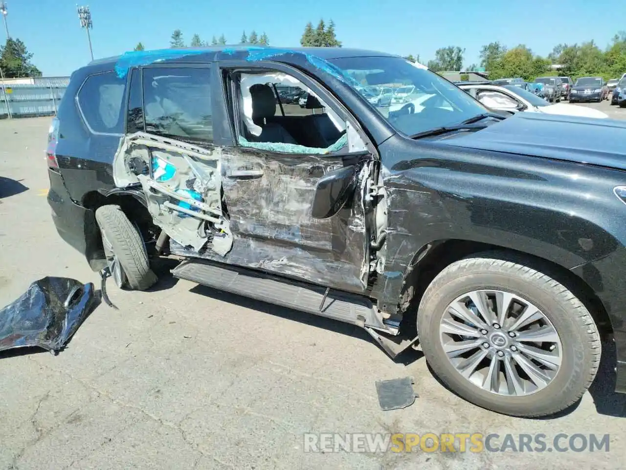 9 Photograph of a damaged car JTJGM7BX1N5307528 LEXUS GX 2022