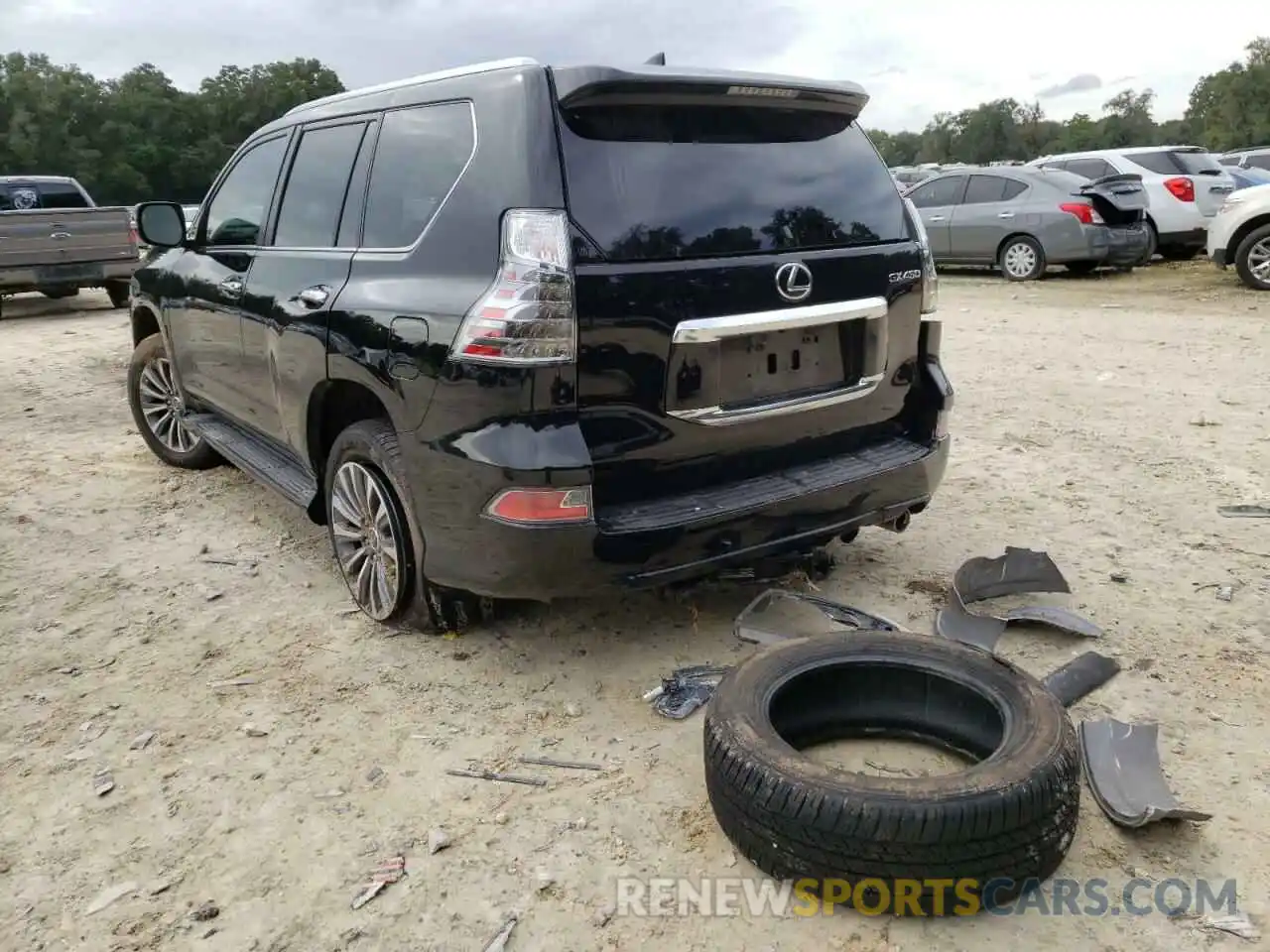 3 Photograph of a damaged car JTJGM7BX3N5305182 LEXUS GX 2022