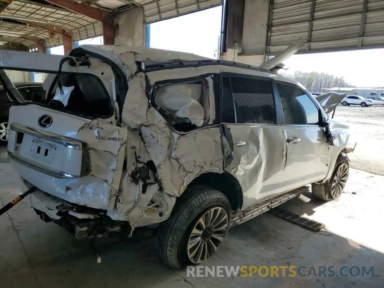 3 Photograph of a damaged car JTJGM7BX3N5323617 LEXUS GX 2022