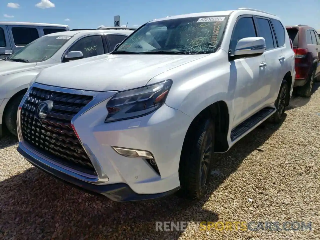 2 Photograph of a damaged car JTJGM7BX7N5305105 LEXUS GX 2022