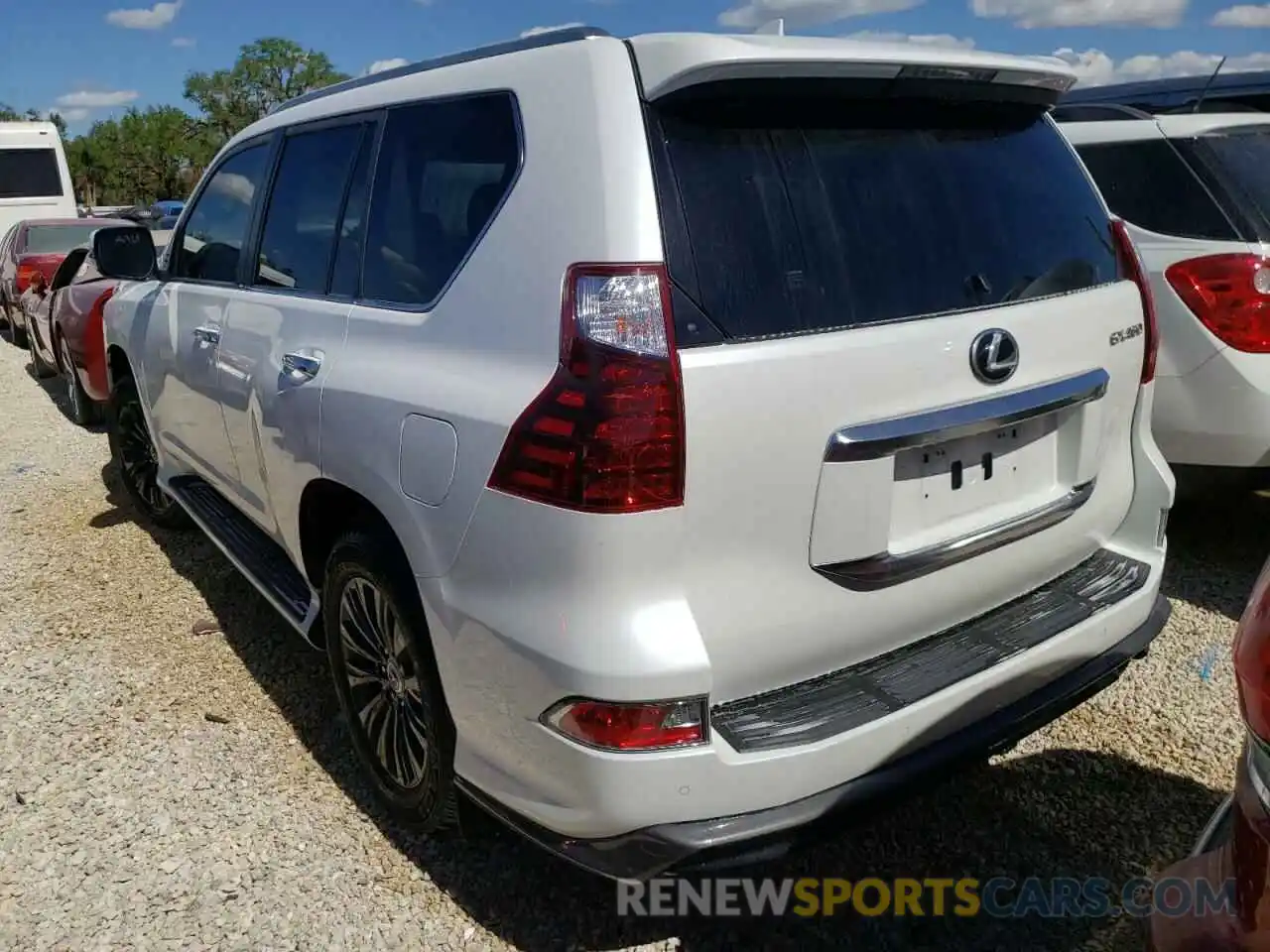 3 Photograph of a damaged car JTJGM7BX7N5305105 LEXUS GX 2022