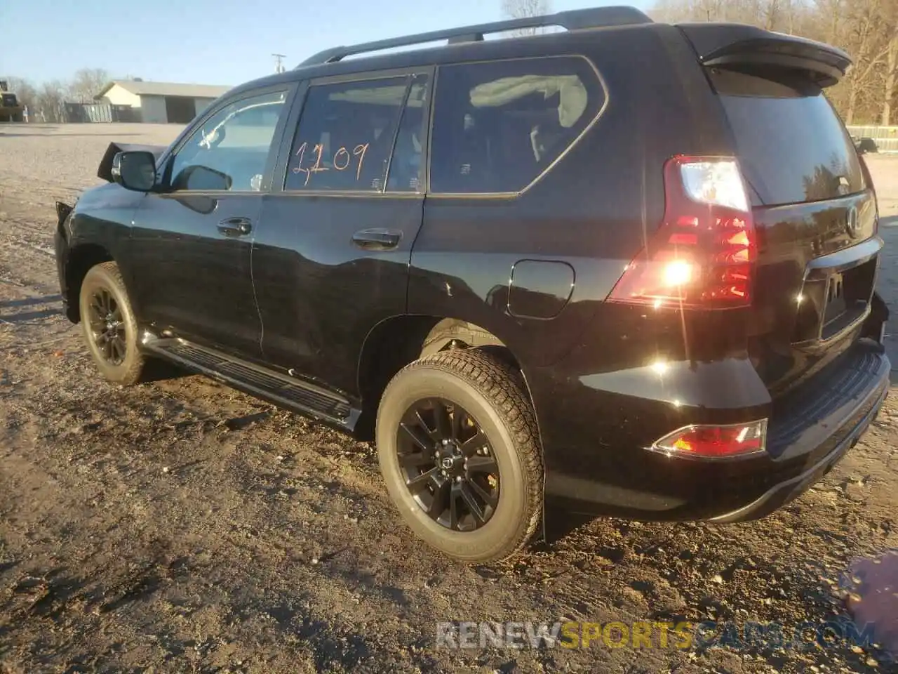 3 Photograph of a damaged car JTJKM7BX3N5309923 LEXUS GX 2022