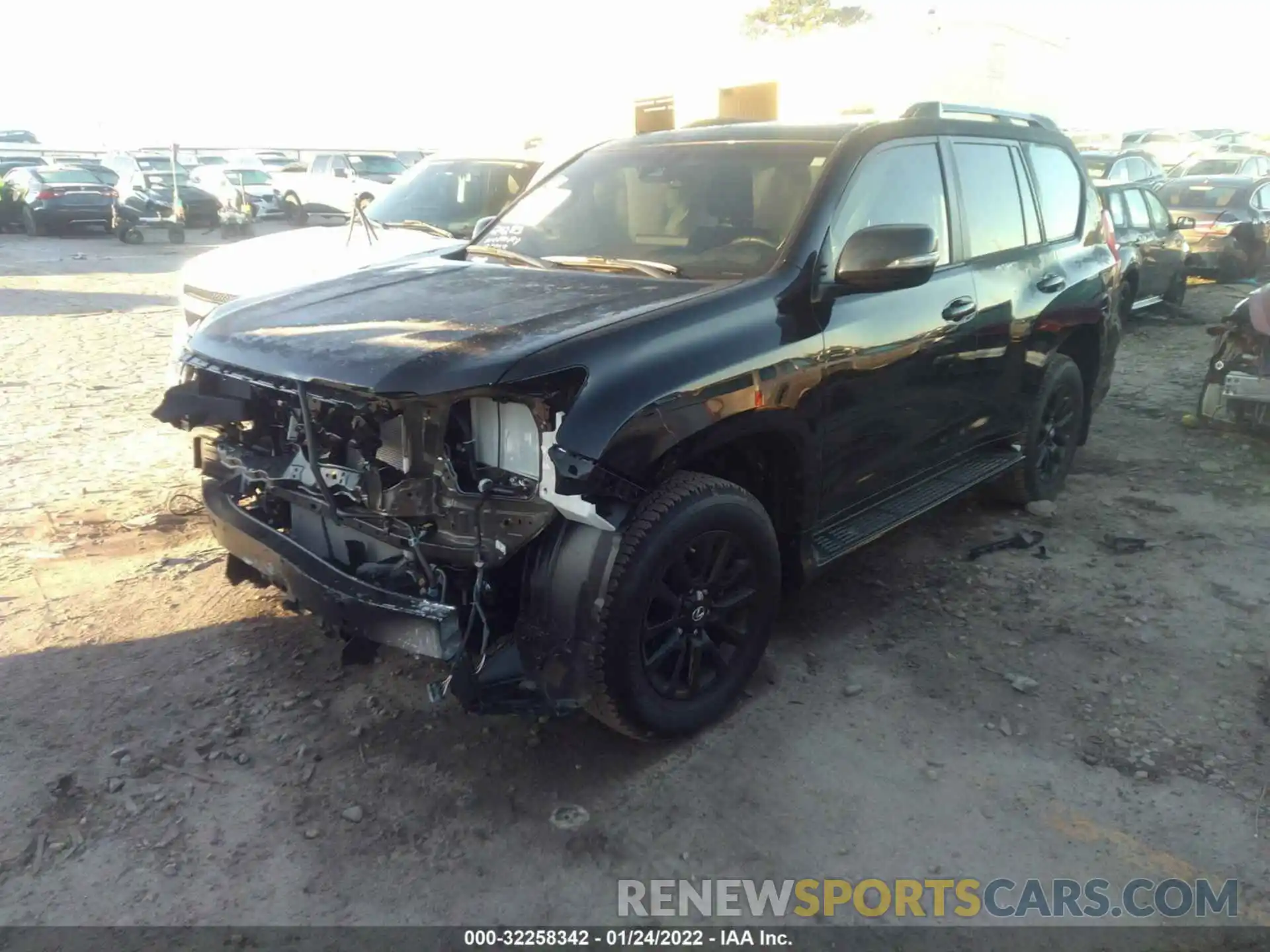 2 Photograph of a damaged car JTJKM7BX4N5305962 LEXUS GX 2022