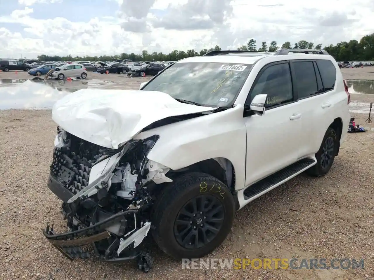 2 Photograph of a damaged car JTJKM7BX5N5311060 LEXUS GX 2022