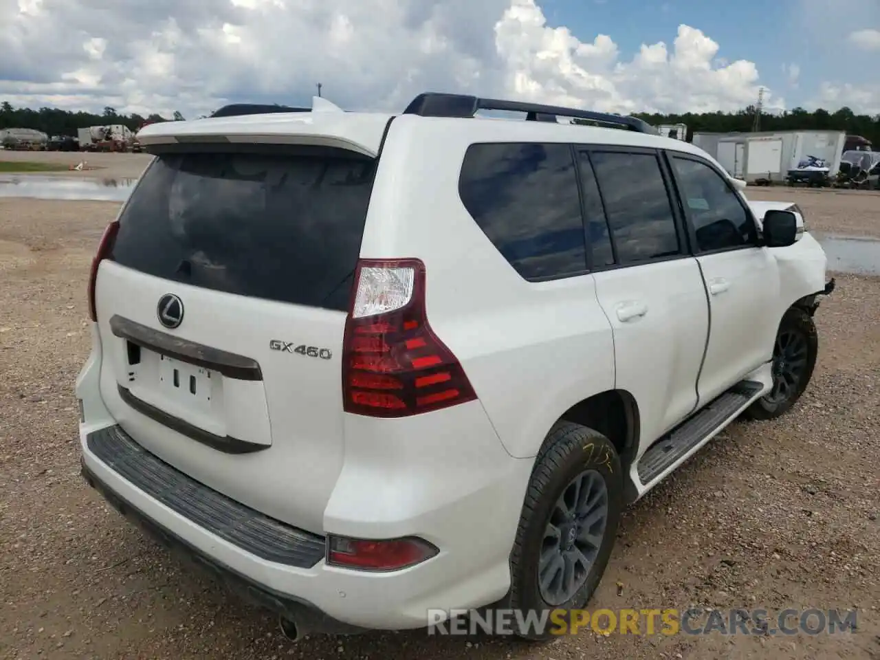 4 Photograph of a damaged car JTJKM7BX5N5311060 LEXUS GX 2022