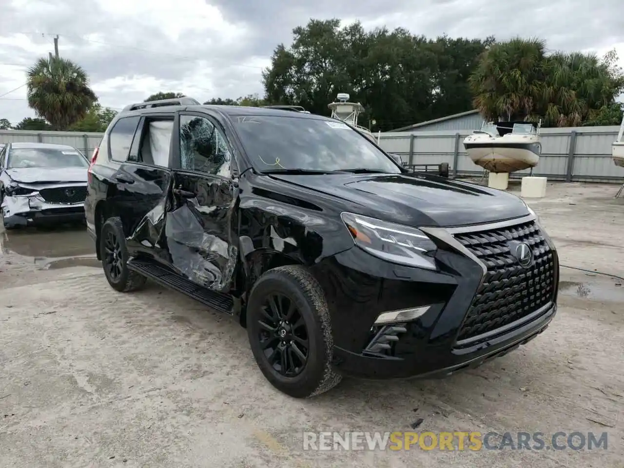 1 Photograph of a damaged car JTJKM7BX6N5305834 LEXUS GX 2022