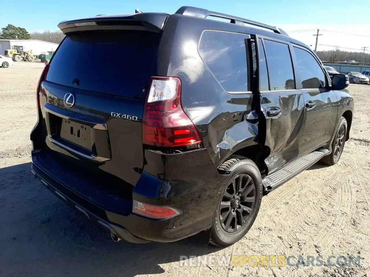 4 Фотография поврежденного автомобиля JTJKM7BX8N5309576 LEXUS GX 2022