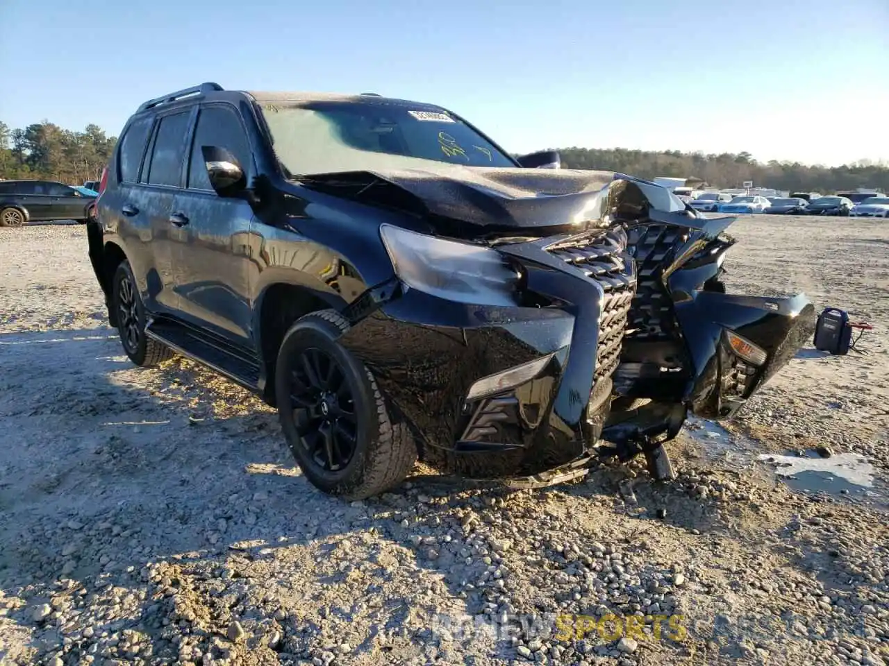 1 Photograph of a damaged car JTJKM7BXXN5310132 LEXUS GX 2022