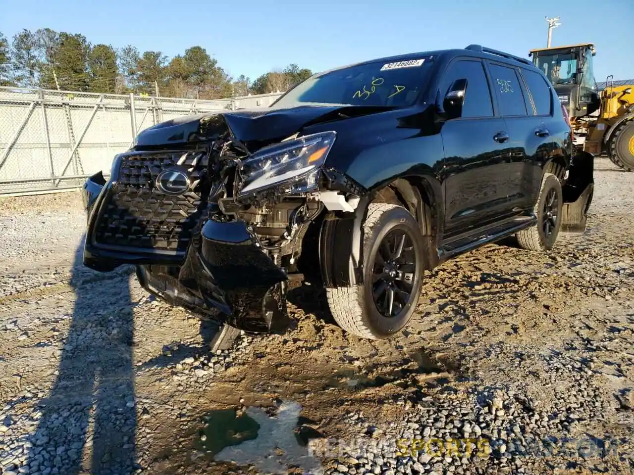 2 Photograph of a damaged car JTJKM7BXXN5310132 LEXUS GX 2022