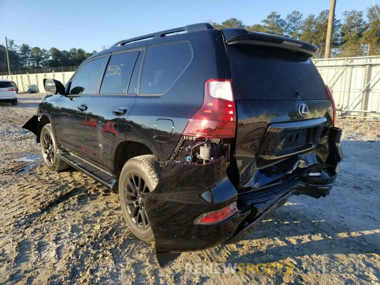 3 Photograph of a damaged car JTJKM7BXXN5310132 LEXUS GX 2022