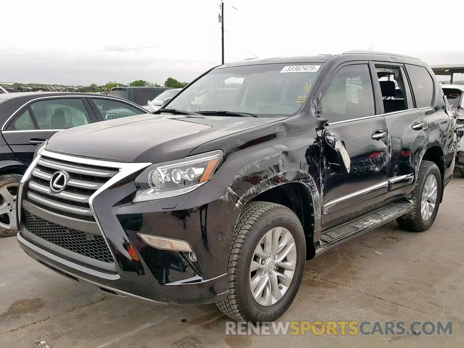 2 Photograph of a damaged car JTJBM7FX1K5212399 LEXUS GX 460 2019