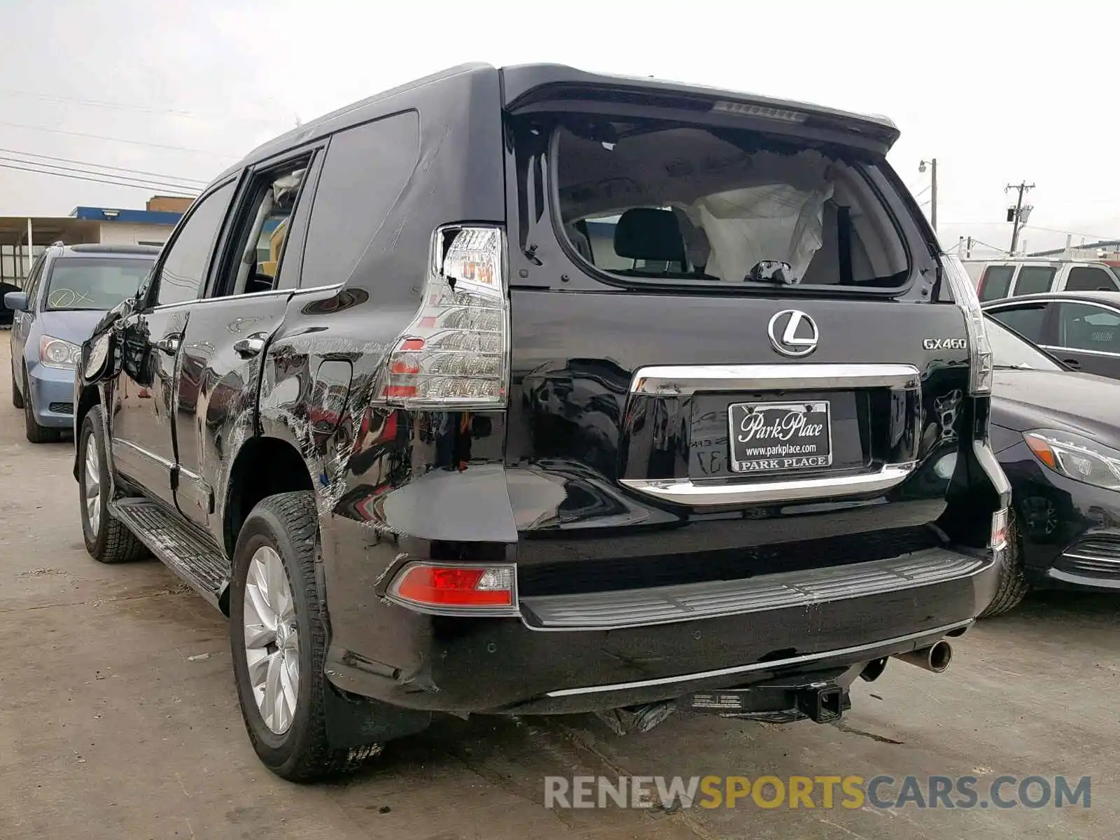 3 Photograph of a damaged car JTJBM7FX1K5212399 LEXUS GX 460 2019