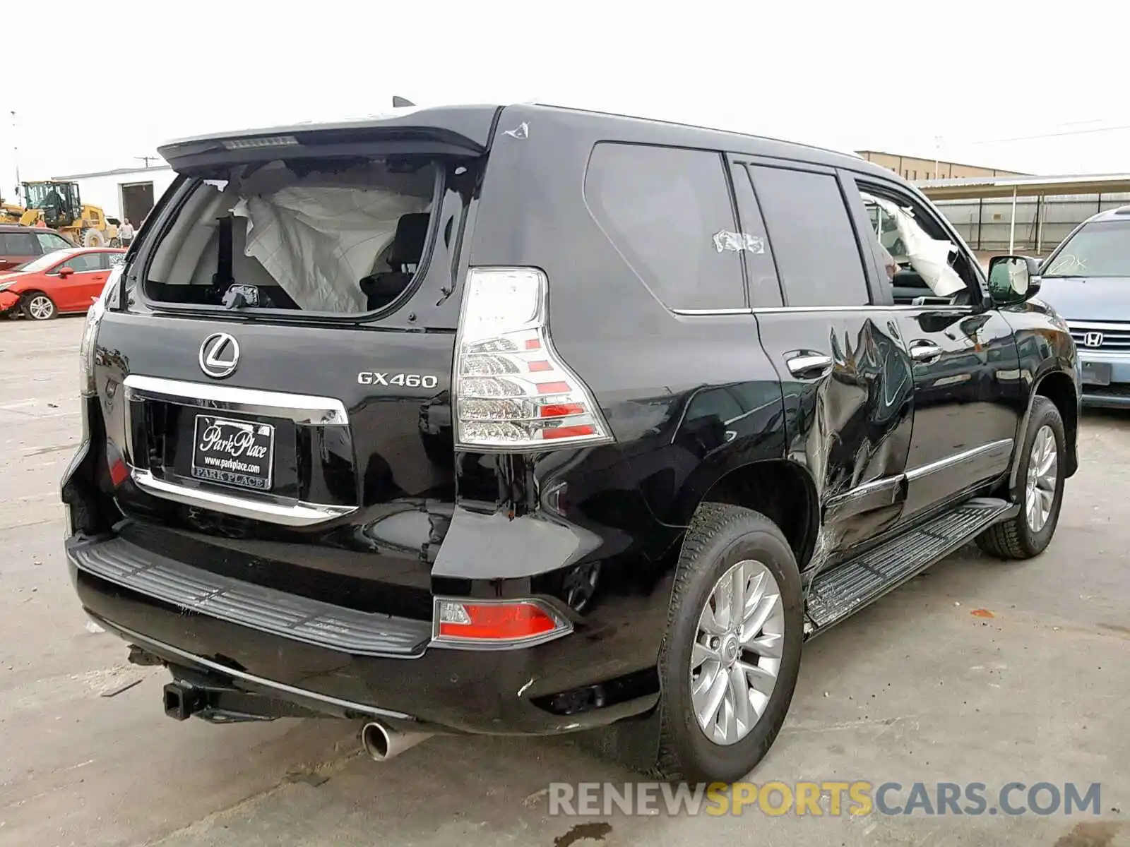 4 Photograph of a damaged car JTJBM7FX1K5212399 LEXUS GX 460 2019